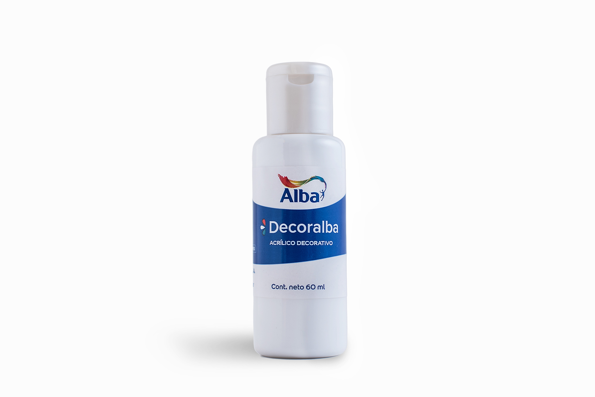 Acrilico decorativo alba 60cc blanco 410 - 60ML - Alba Artística